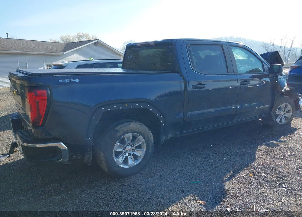 2021 GMC SIERRA 1500 4WD  SHORT BOX VIN: 1GTP9AEK0MZ332672