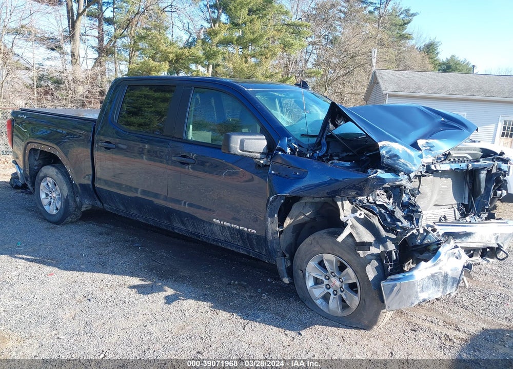 2021 GMC SIERRA 1500 4WD  SHORT BOX VIN: 1GTP9AEK0MZ332672