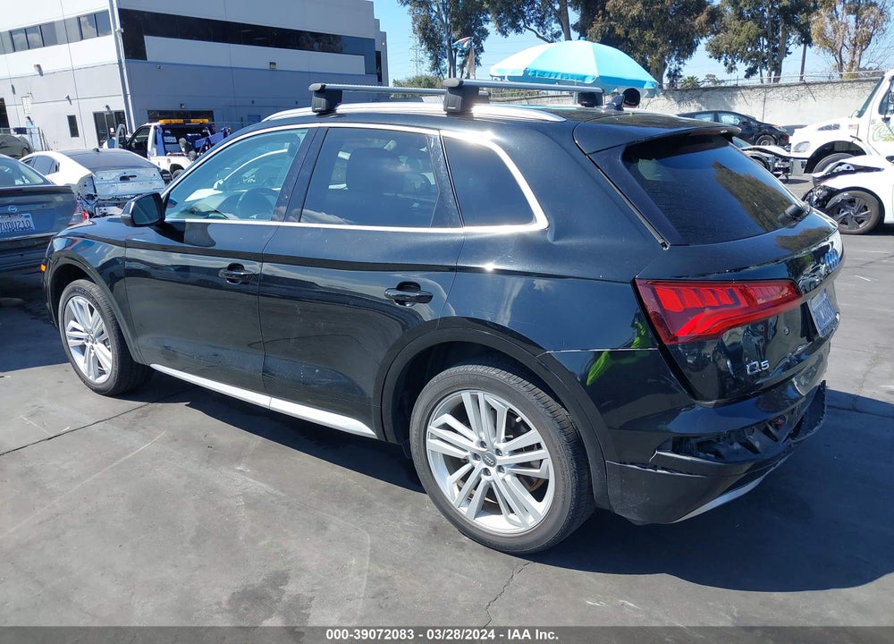 2019 AUDI Q5 45 PREMIUM VIN: WA1BNAFY8K2101916