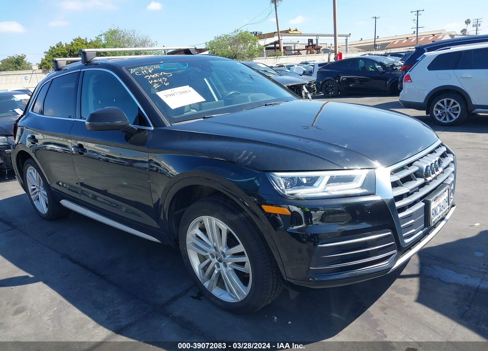 2019 AUDI Q5 45 PREMIUM VIN: WA1BNAFY8K2101916