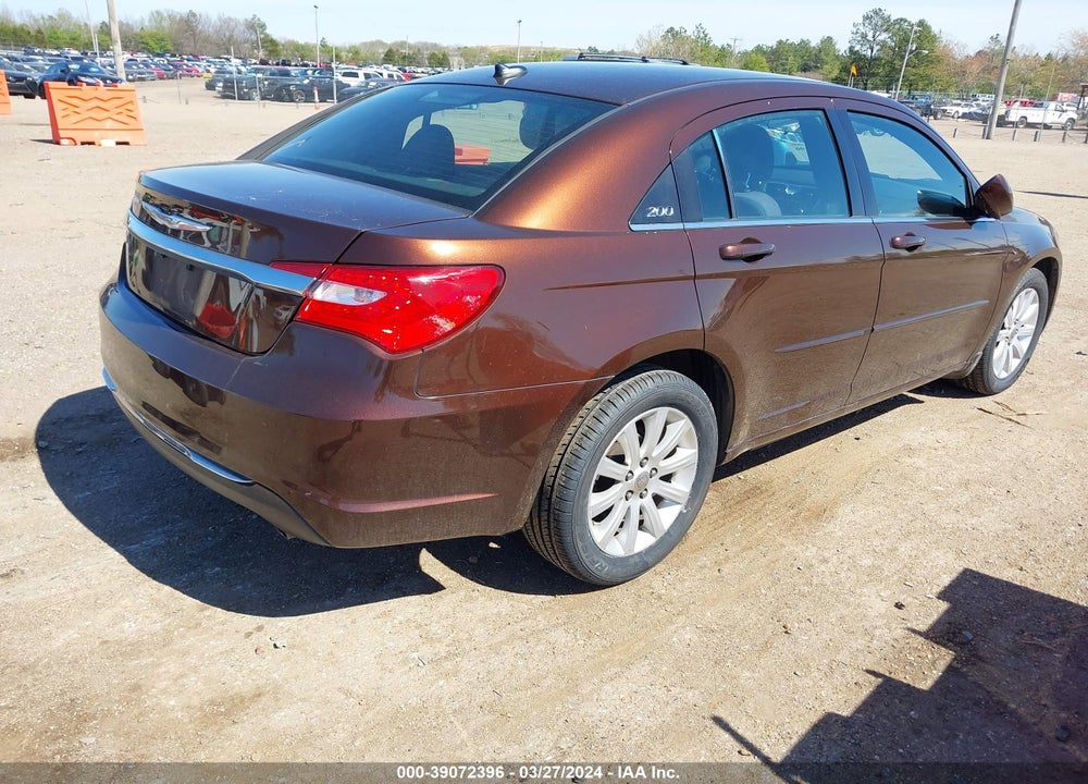 2013 CHRYSLER 200 TOURING VIN: 1C3CCBBG3DN659259