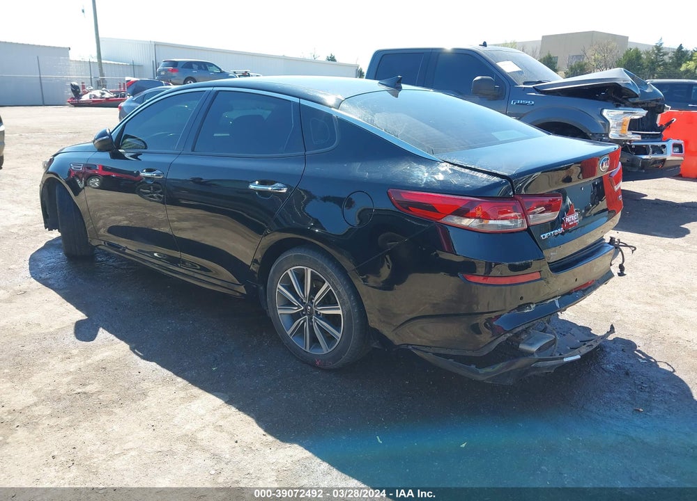 2019 KIA OPTIMA EX VIN: 5XXGU4L12KG295828