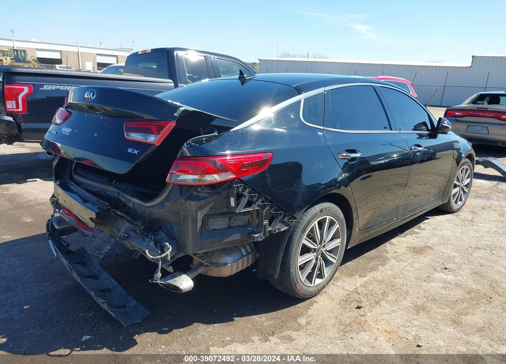 2019 KIA OPTIMA EX VIN: 5XXGU4L12KG295828
