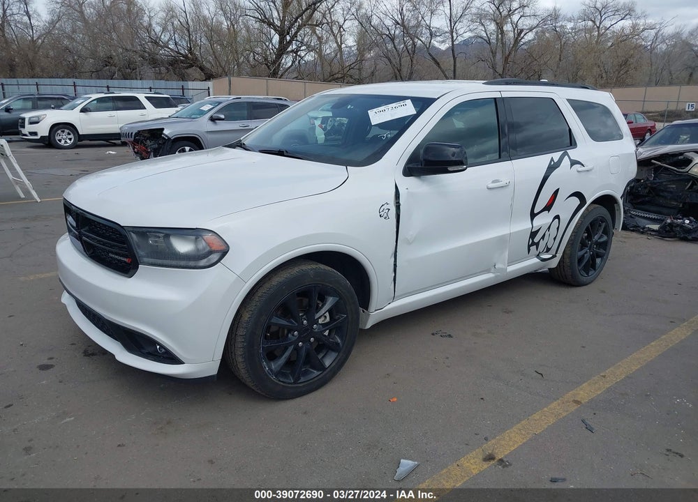 2017 DODGE DURANGO R/T AWD VIN: 1C4SDJCT6HC692073