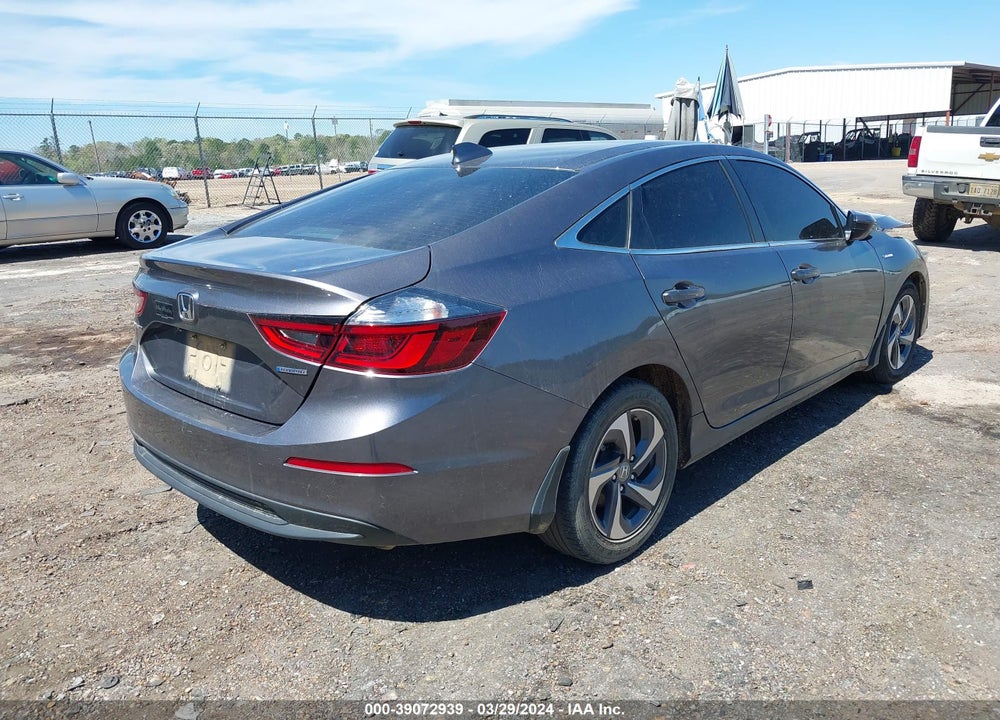2022 HONDA INSIGHT EX VIN: 19XZE4F5XNE001500