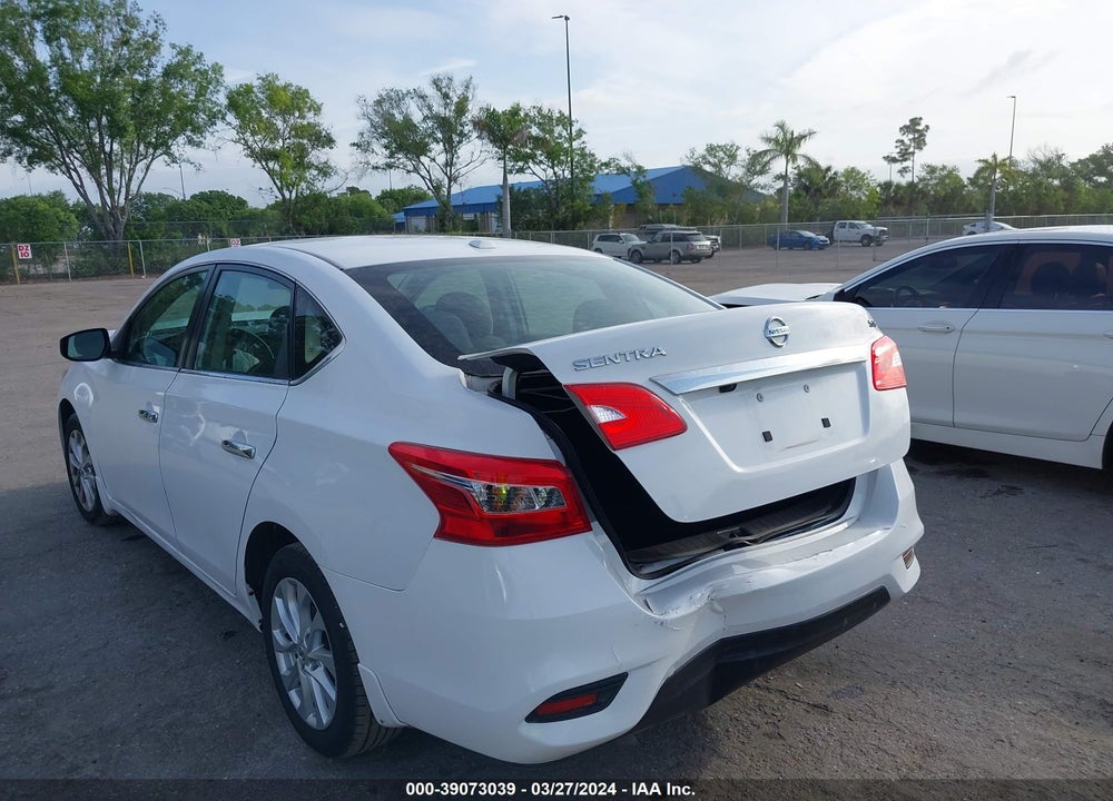 2018 NISSAN SENTRA SV VIN: 3N1AB7AP1JY214685