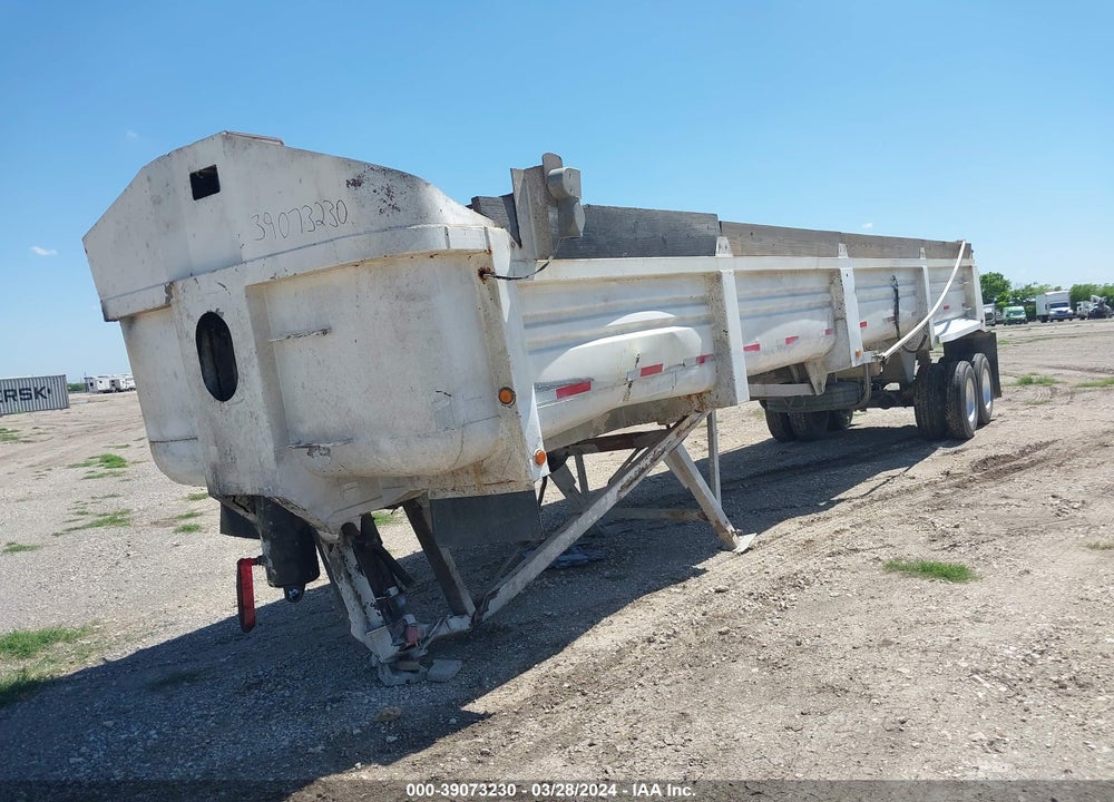 1994 CLEMENT IND DUMP TRAILER VIN: 1C9BB38B9RM110426