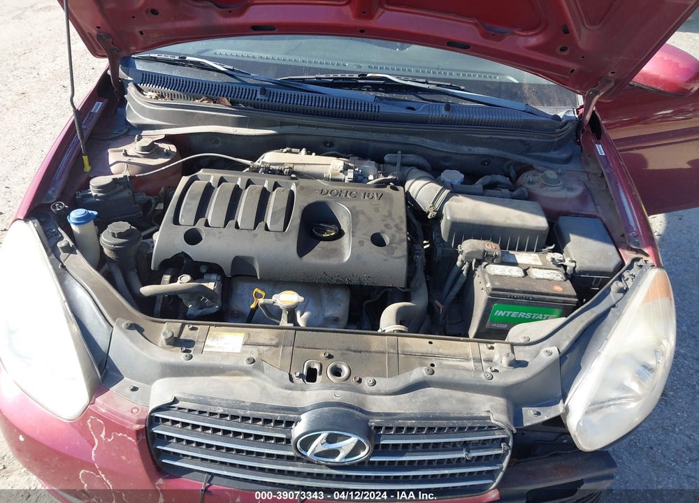 2010 HYUNDAI ACCENT GLS VIN: KMHCN4AC4AU455941
