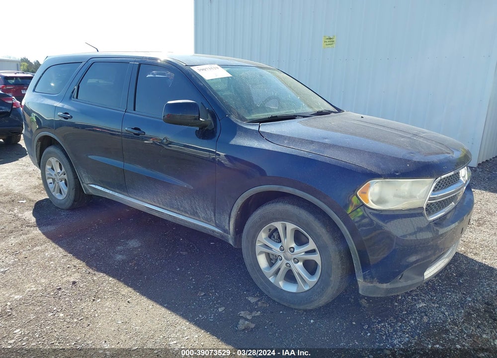 2012 DODGE DURANGO SXT VIN: 1C4RDHAG5CC216810