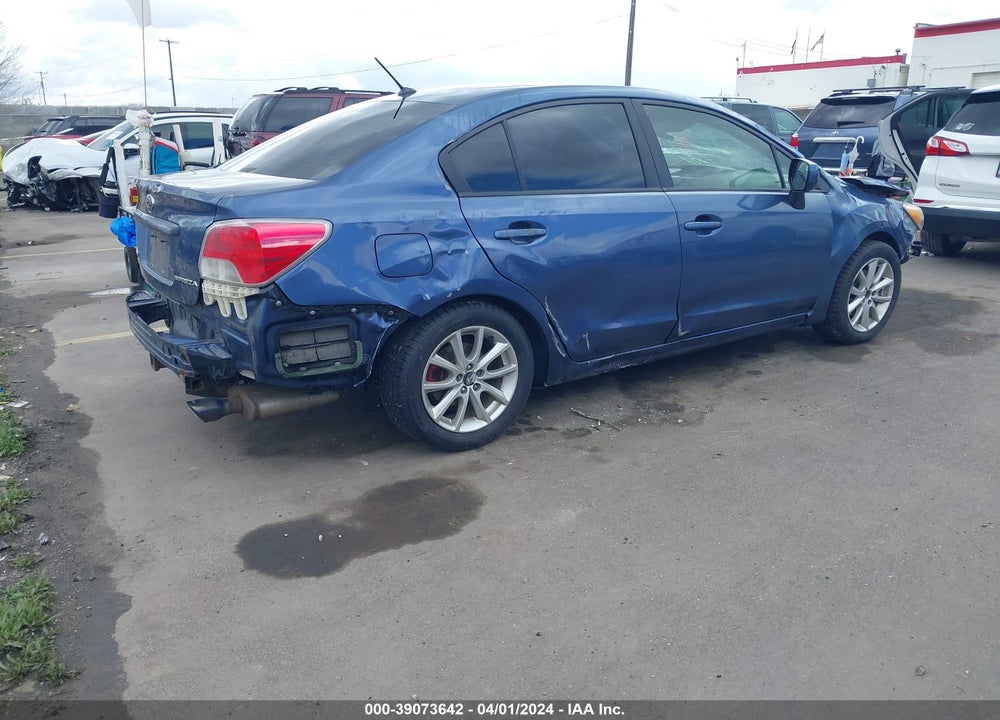 2013 SUBARU IMPREZA 2.0I PREMIUM VIN: JF1GJAC61DH036374