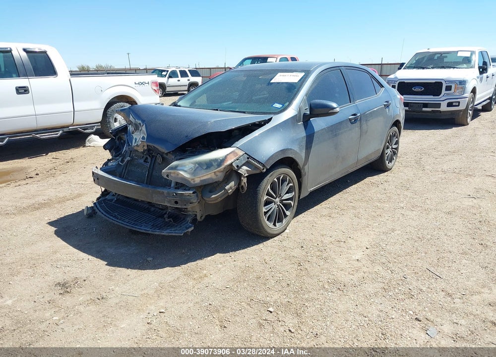 2014 TOYOTA COROLLA S PLUS VIN: 5YFBURHE9EP166550