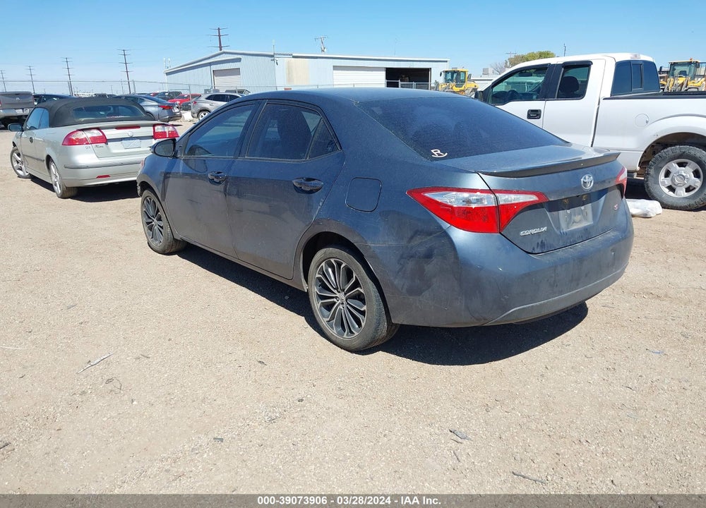 2014 TOYOTA COROLLA S PLUS VIN: 5YFBURHE9EP166550