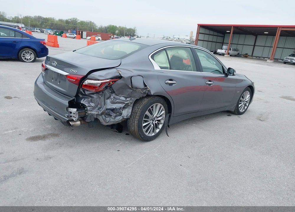 2018 INFINITI Q50 3.0T LUXE VIN: JN1EV7AR9JM444567