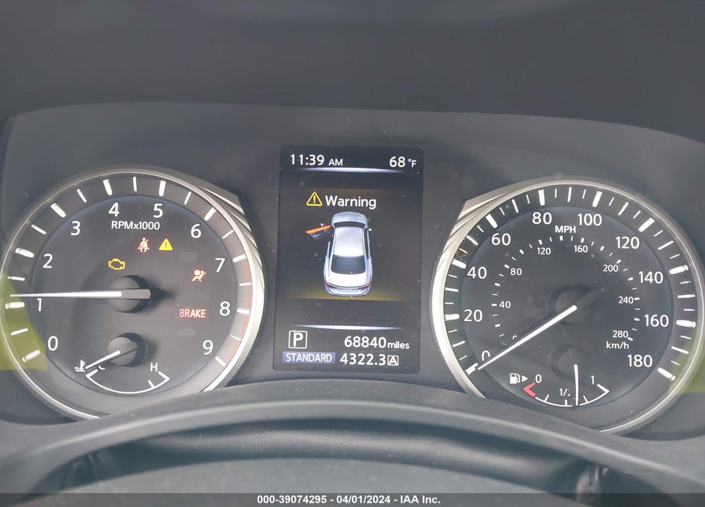2018 INFINITI Q50 3.0T LUXE VIN: JN1EV7AR9JM444567