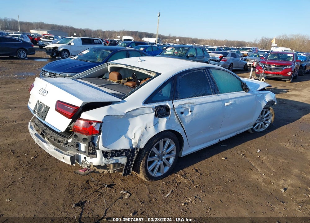 2016 AUDI A6 VIN: WAUCFAFC0GN094376