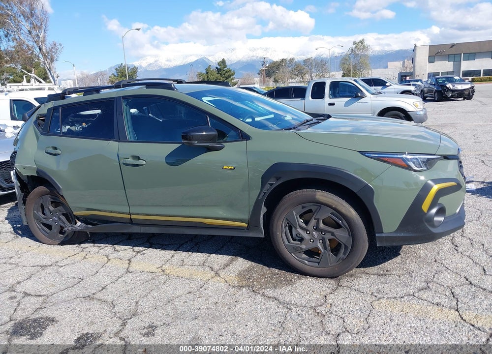 2024 SUBARU CROSSTREK SPORT VIN: 4S4GUHF66R3738308