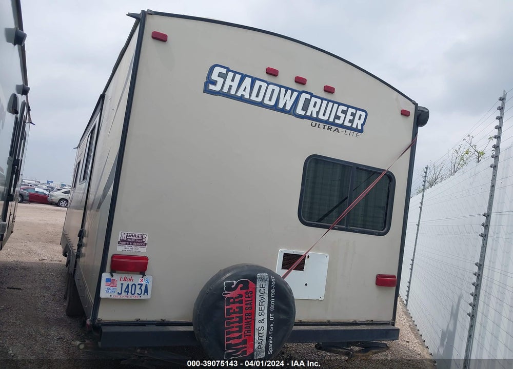 2017 SHADOW CRUISER 279DBS VIN: 5RXDB3020H1321487