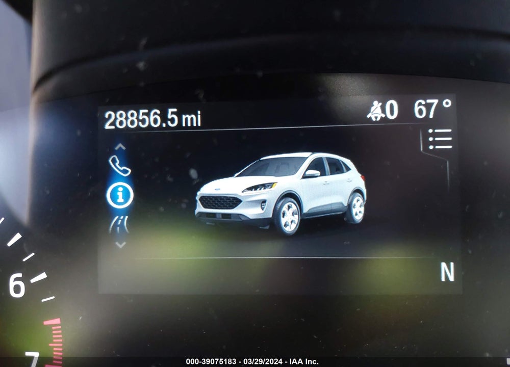 2021 FORD ESCAPE SE VIN: 1FMCU0G6XMUA05373