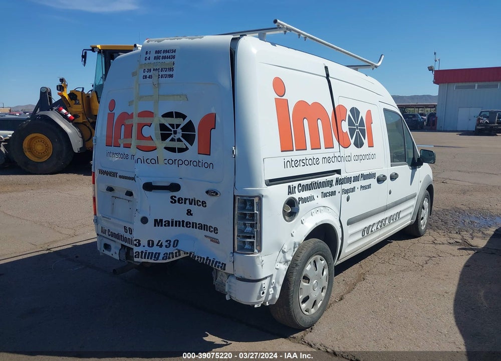 2013 FORD TRANSIT CONNECT XL VIN: NM0LS7AN5DT151847