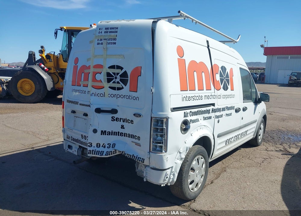 2013 FORD TRANSIT CONNECT XL VIN: NM0LS7AN5DT151847