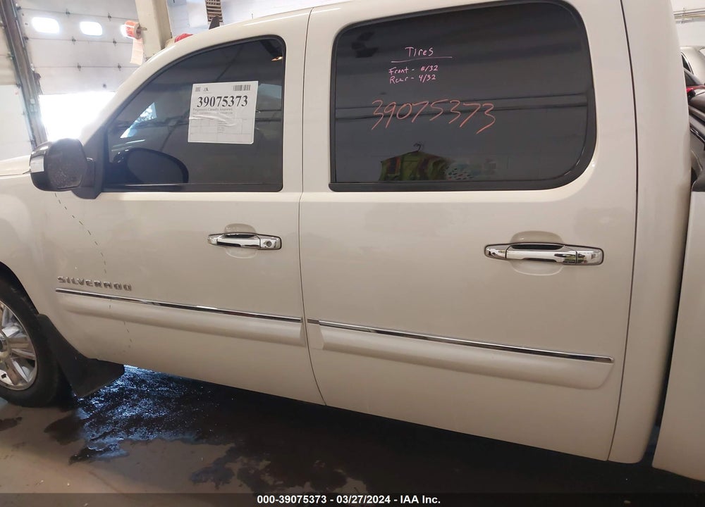 2013 CHEVROLET SILVERADO 1500 LT VIN: 3GCPKSE77DG150960