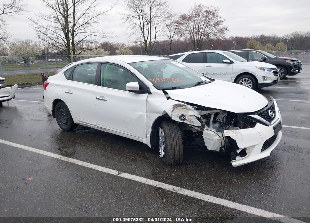 2016 NISSAN SENTRA SV VIN: 3N1AB7AP3GY305269
