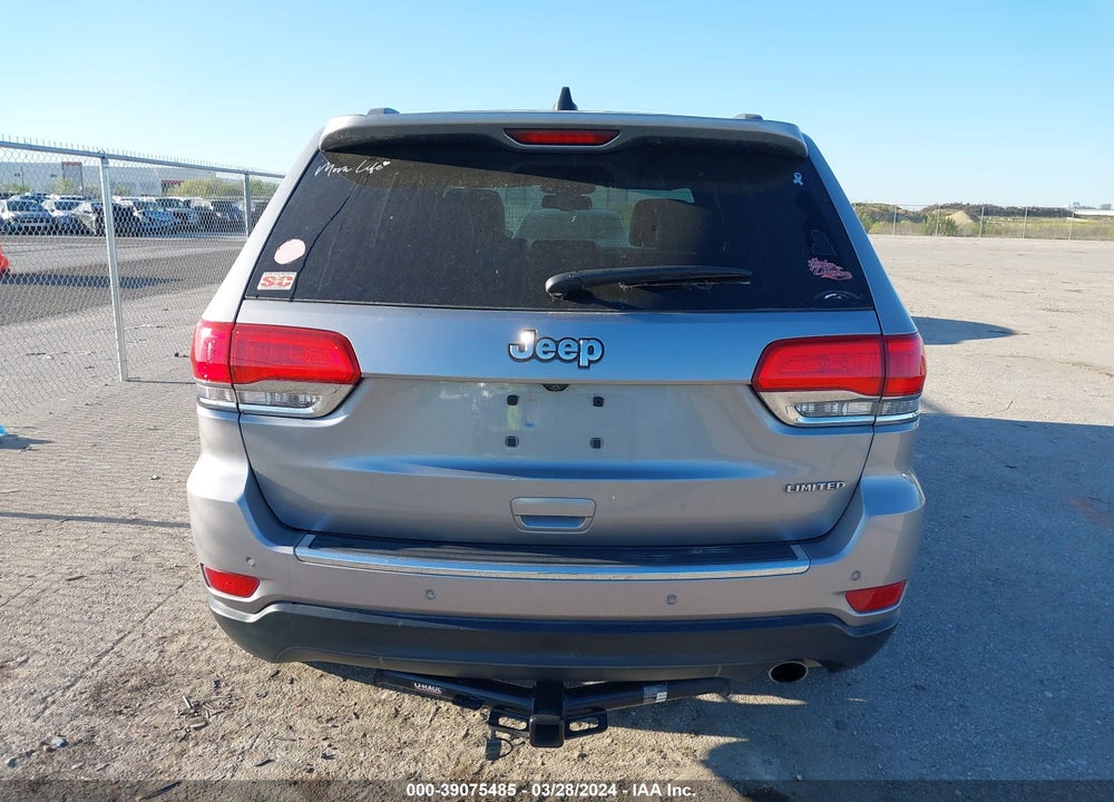 2015 JEEP GRAND CHEROKEE VIN: 1C4RJEBG9FC192960