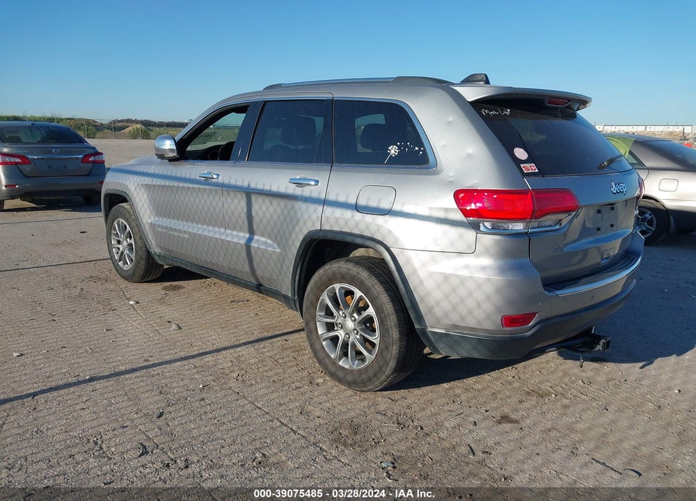 2015 JEEP GRAND CHEROKEE VIN: 1C4RJEBG9FC192960