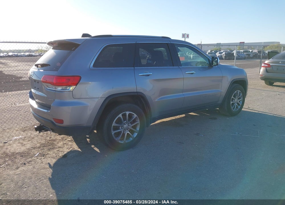 2015 JEEP GRAND CHEROKEE VIN: 1C4RJEBG9FC192960