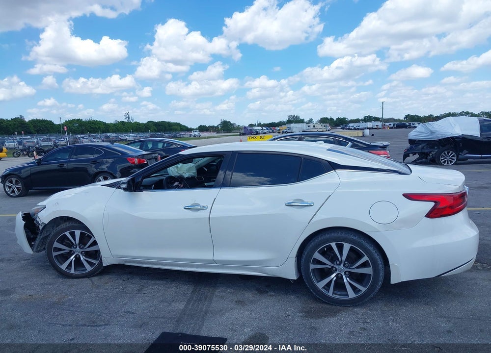 2017 NISSAN MAXIMA 3.5 SV VIN: 1N4AA6AP7HC395200