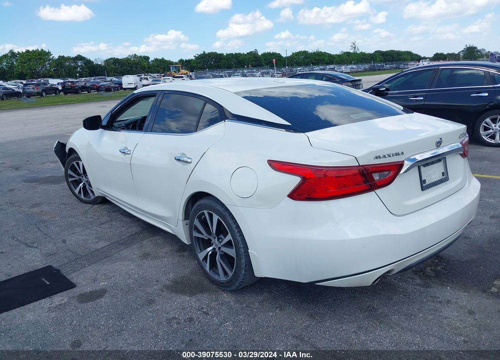 2017 NISSAN MAXIMA 3.5 SV VIN: 1N4AA6AP7HC395200