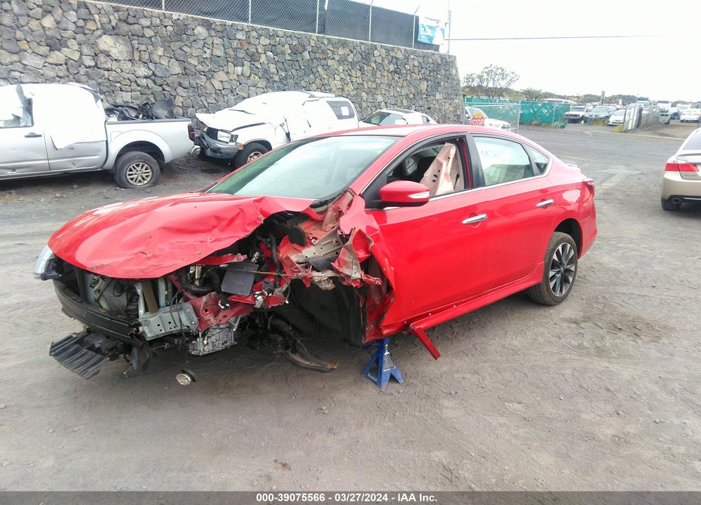 2019 NISSAN SENTRA SR VIN: 3N1AB7AP2KY367836