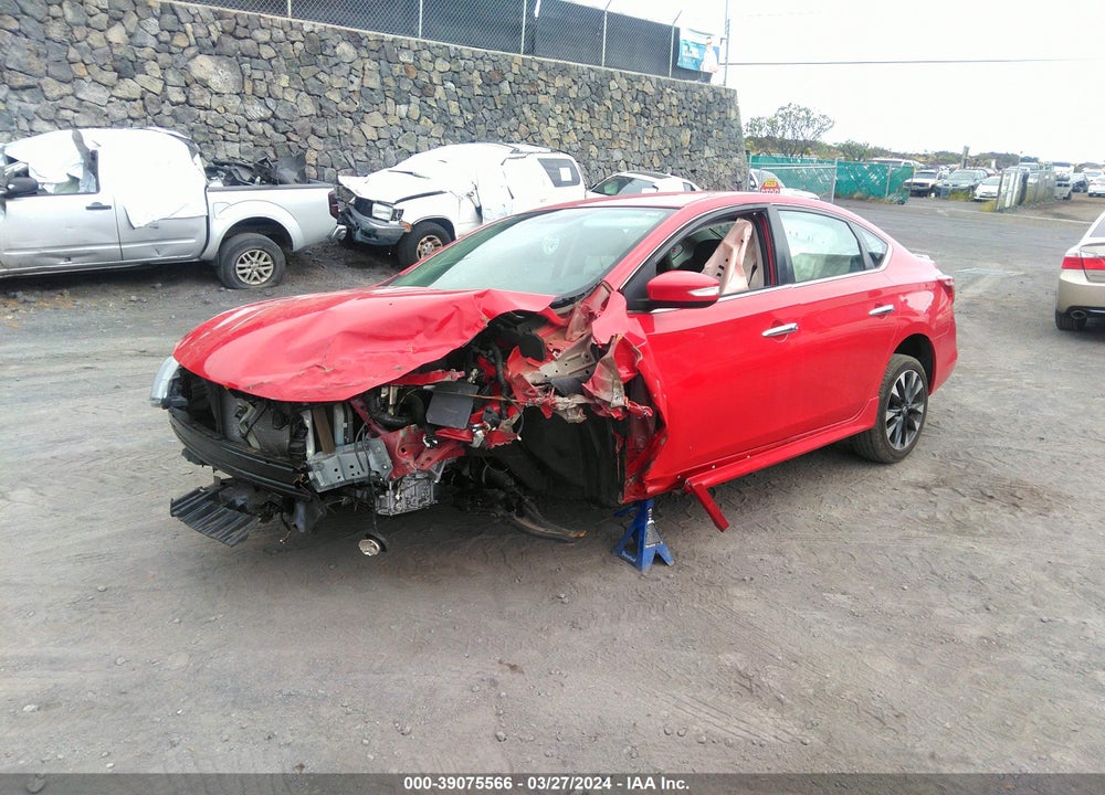 2019 NISSAN SENTRA SR VIN: 3N1AB7AP2KY367836