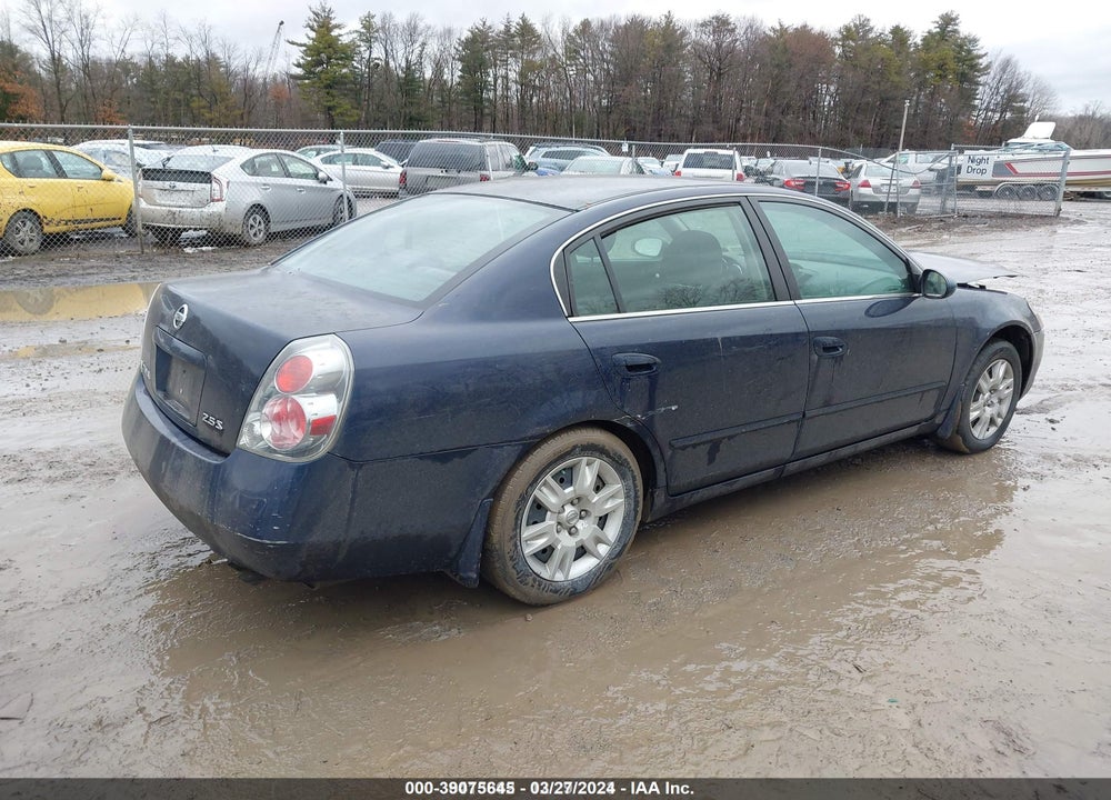 2006 NISSAN ALTIMA 2.5 S VIN: 1N4AL11D36N417844