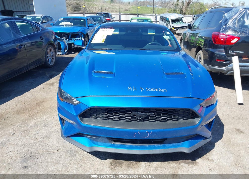 2020 FORD MUSTANG ECOBOOST FASTBACK VIN: 1FA6P8TH4L5159820