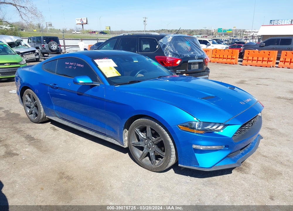 2020 FORD MUSTANG ECOBOOST FASTBACK VIN: 1FA6P8TH4L5159820