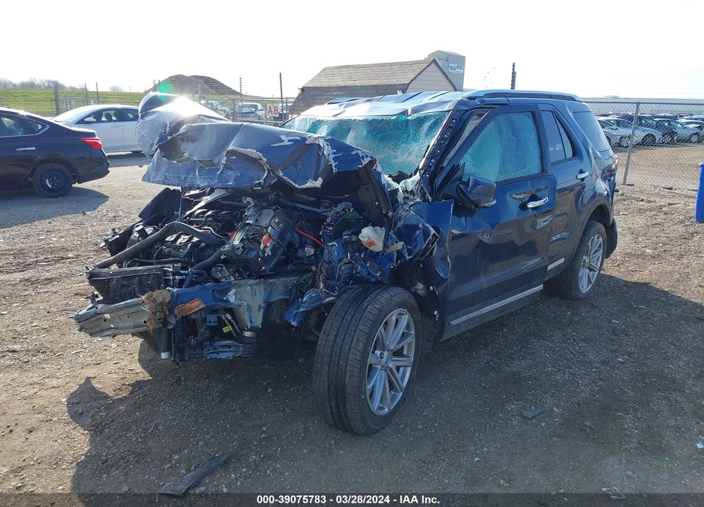 2016 FORD EXPLORER LIMITED VIN: 1FM5K8F80GGC89874