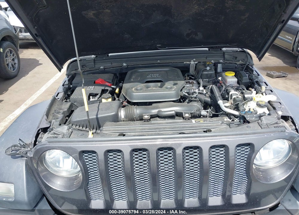 2018 JEEP WRANGLER UNLIMITED SPORT 4X4 VIN: 1C4HJXDN0JW185745