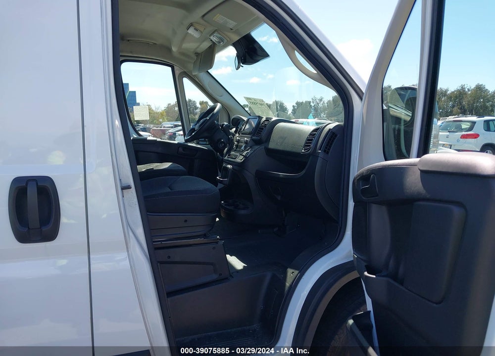 2022 RAM PROMASTER 2500 LOW ROOF 136 WB VIN: 3C6LRVVG5NE121103