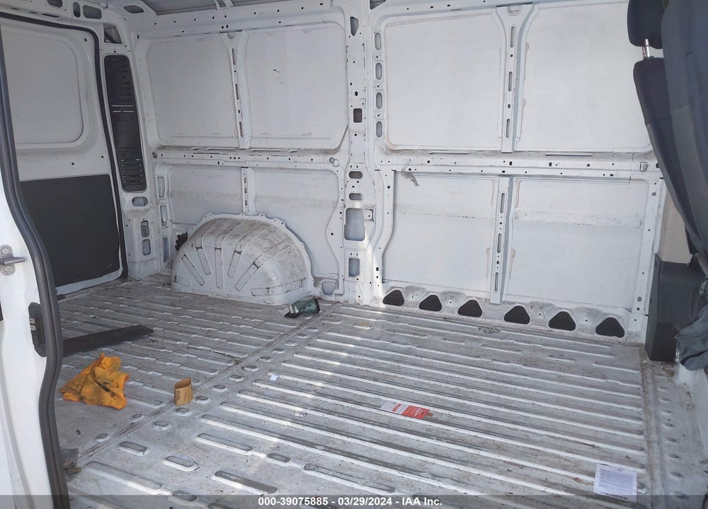 2022 RAM PROMASTER 2500 LOW ROOF 136 WB VIN: 3C6LRVVG5NE121103