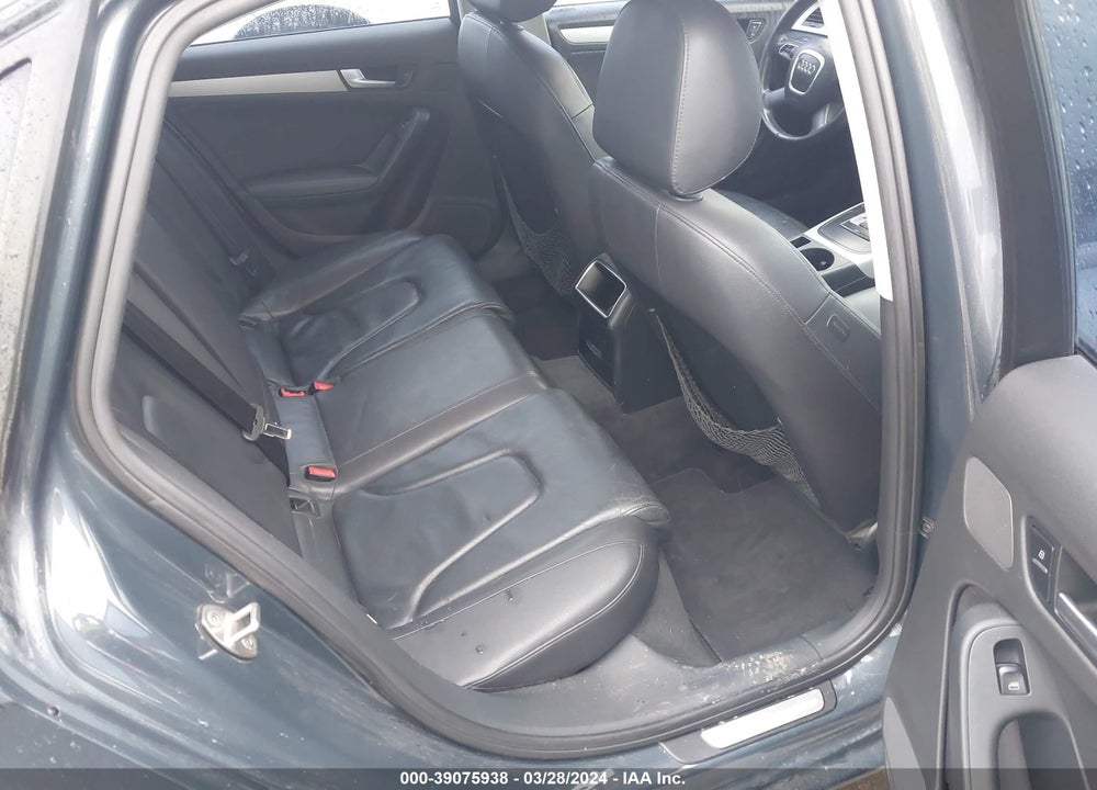 2011 AUDI A4 2.0T PREMIUM VIN: WAUBFAFL9BN032673