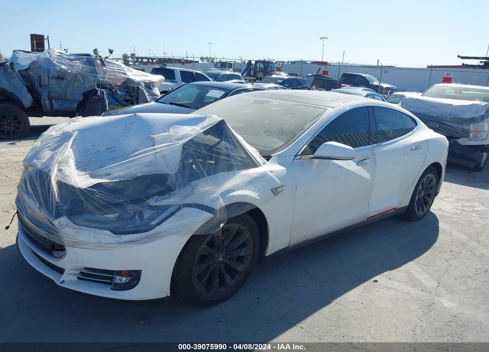 2014 TESLA MODEL S P85 VIN: 5YJSA1H18EFP32894