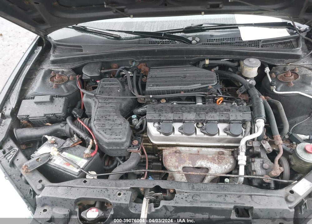 2004 HONDA CIVIC LX VIN: 2HGES16564H569401