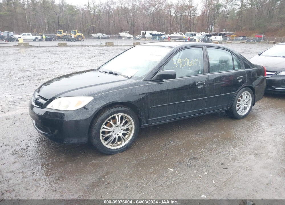 2004 HONDA CIVIC LX VIN: 2HGES16564H569401