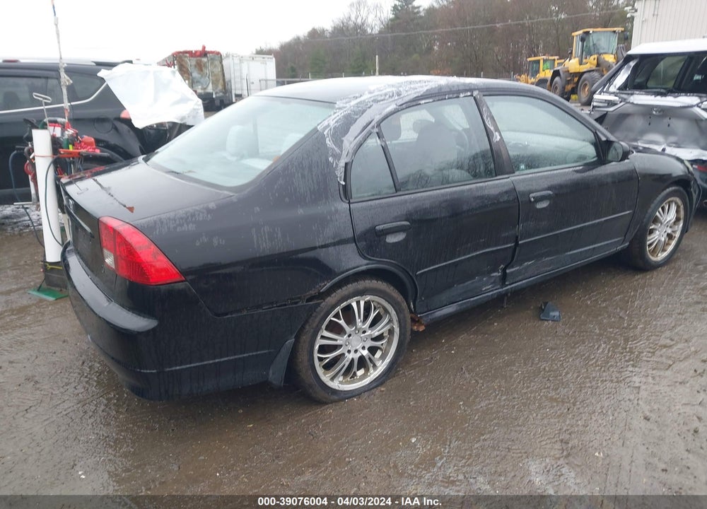 2004 HONDA CIVIC LX VIN: 2HGES16564H569401