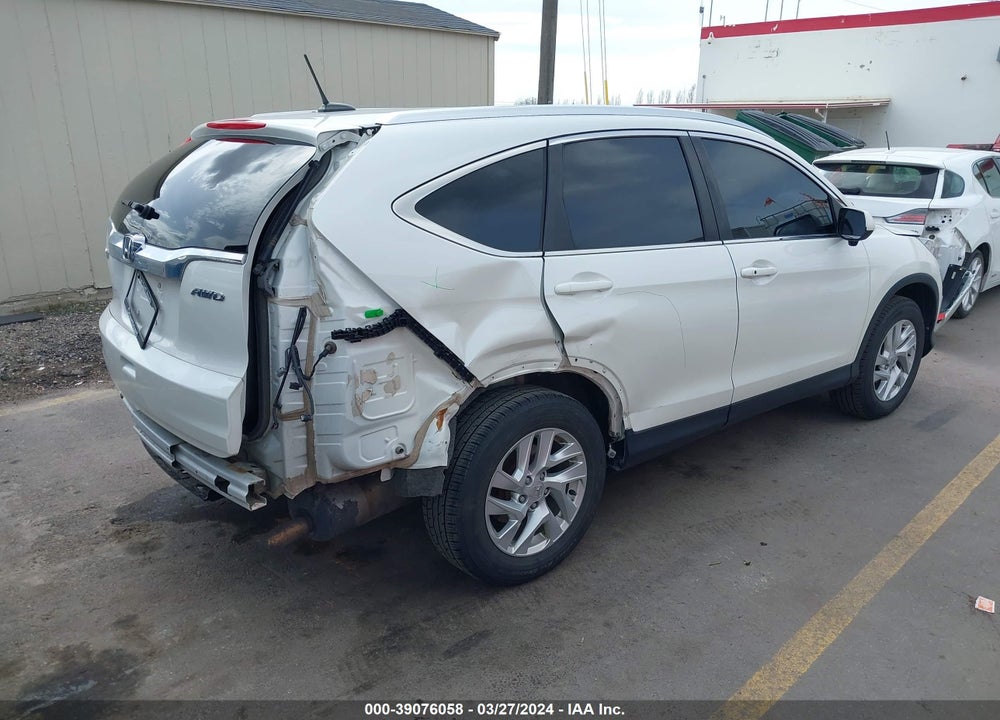 2015 HONDA CR-V EX-L VIN: 5J6RM4H79FL045525