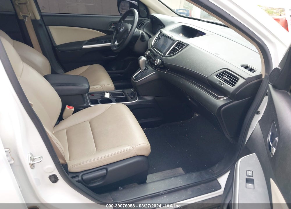 2015 HONDA CR-V EX-L VIN: 5J6RM4H79FL045525