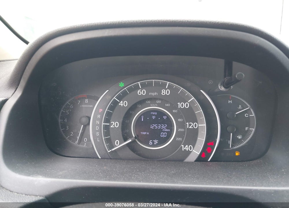 2015 HONDA CR-V EX-L VIN: 5J6RM4H79FL045525