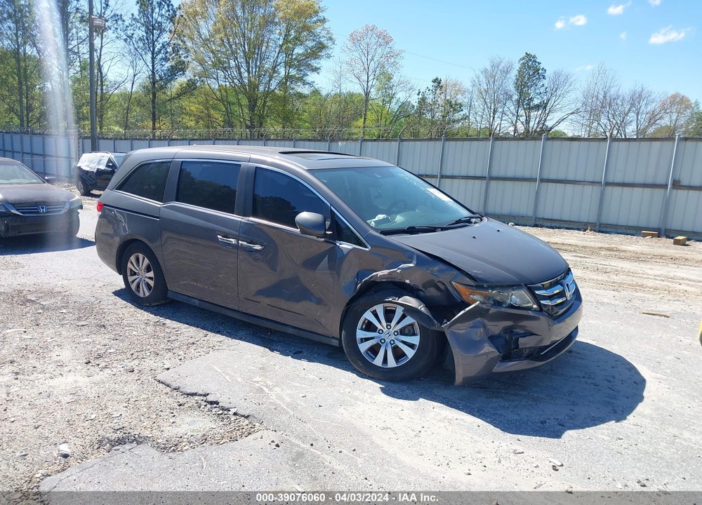 2015 HONDA ODYSSEY EX-L VIN: 5FNRL5H64FB009072