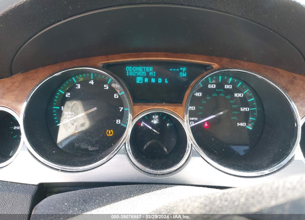 2012 BUICK ENCLAVE LEATHER VIN: 5GAKRCED9CJ192790